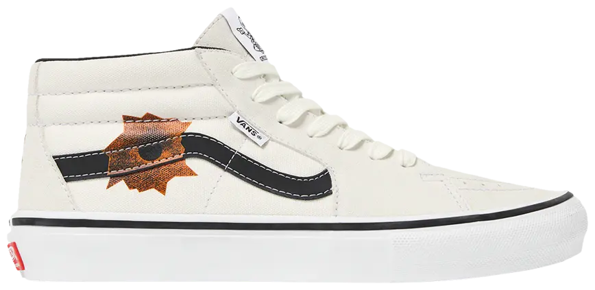 Supreme Vans Sk8 Grosso Mid Nate Lowman Natural