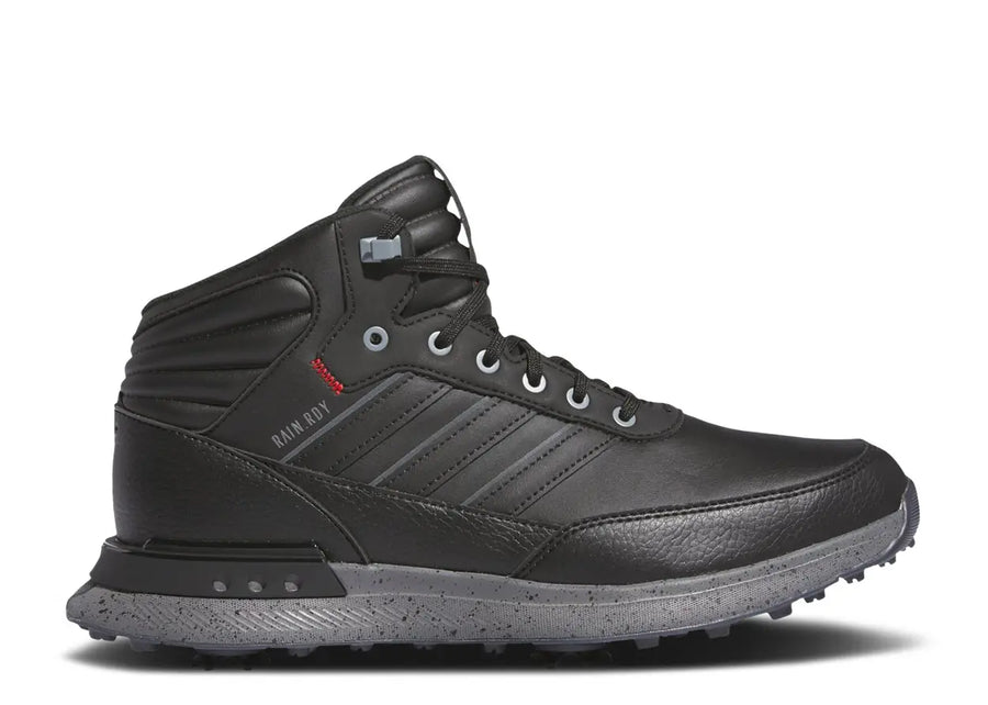 adidas S2G Rain.RDY Golf Core Black Iron Metallic Better Scarlet