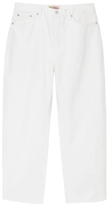 Stussy Big 'Ol Jean Denim Pant White (WORN)