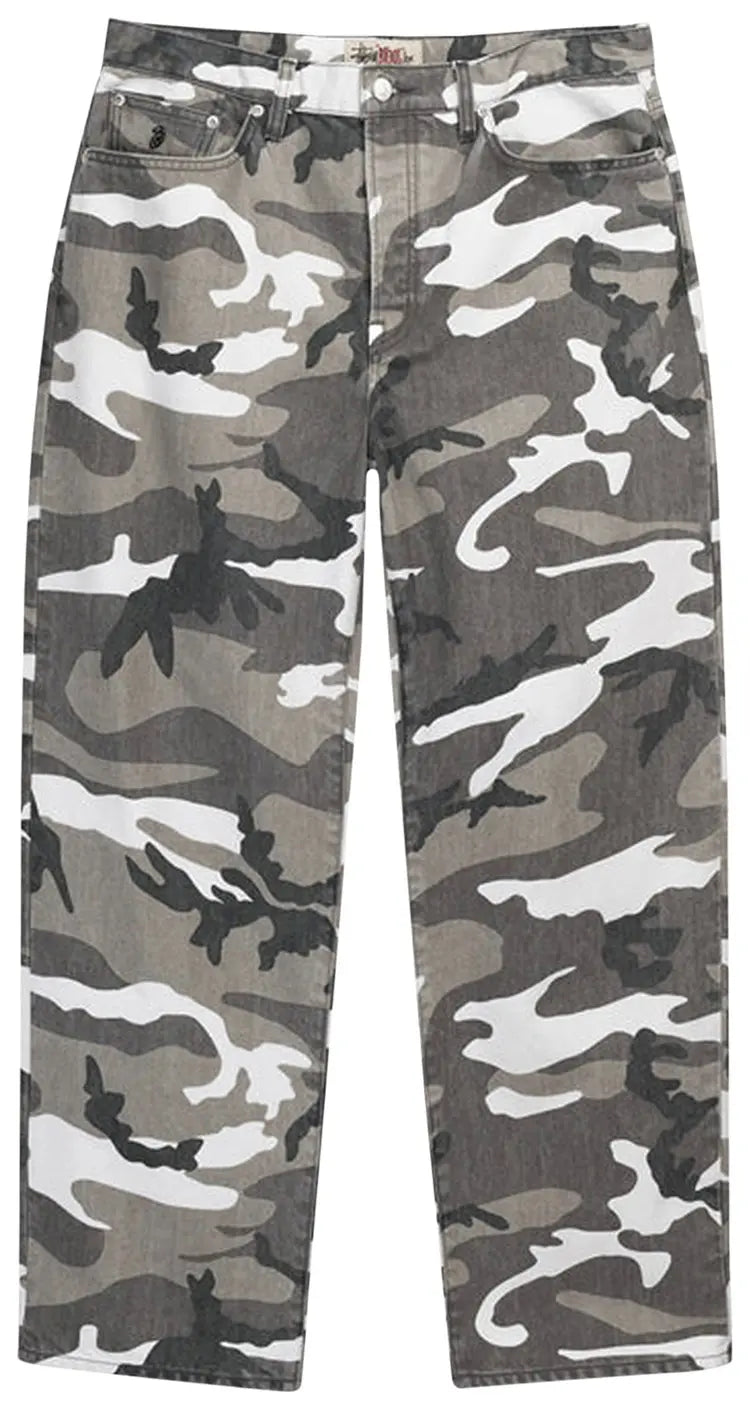 Stussy Big 'ol Jeans Snow Camo