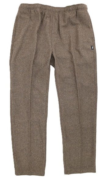 Stussy Tweed Beach Pant Brown (WORN)