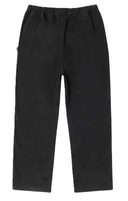 Stussy Brushed Beach Pant Black (WORN)