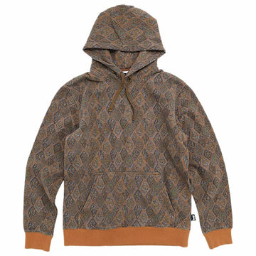 Stussy Marquis Hoodie Brown (WORN)