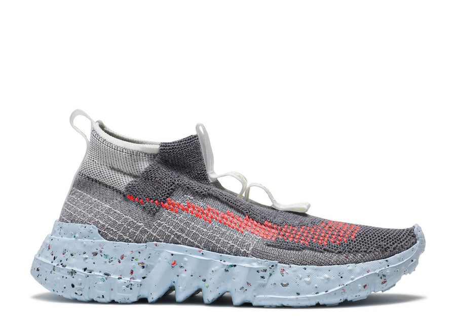 Nike Space Hippie 02 Vast Grey Hyper Crimson (WORN)