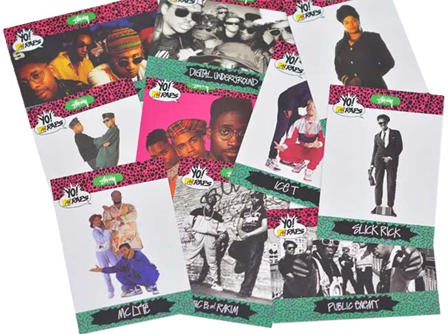 Stussy x Yo! MTV Raps Trading Cards Pack