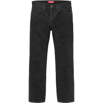 Supreme Stone Washed Black Slim Jeans (WORN)