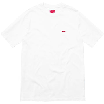 Supreme Small Box Logo Tee White (WORN)