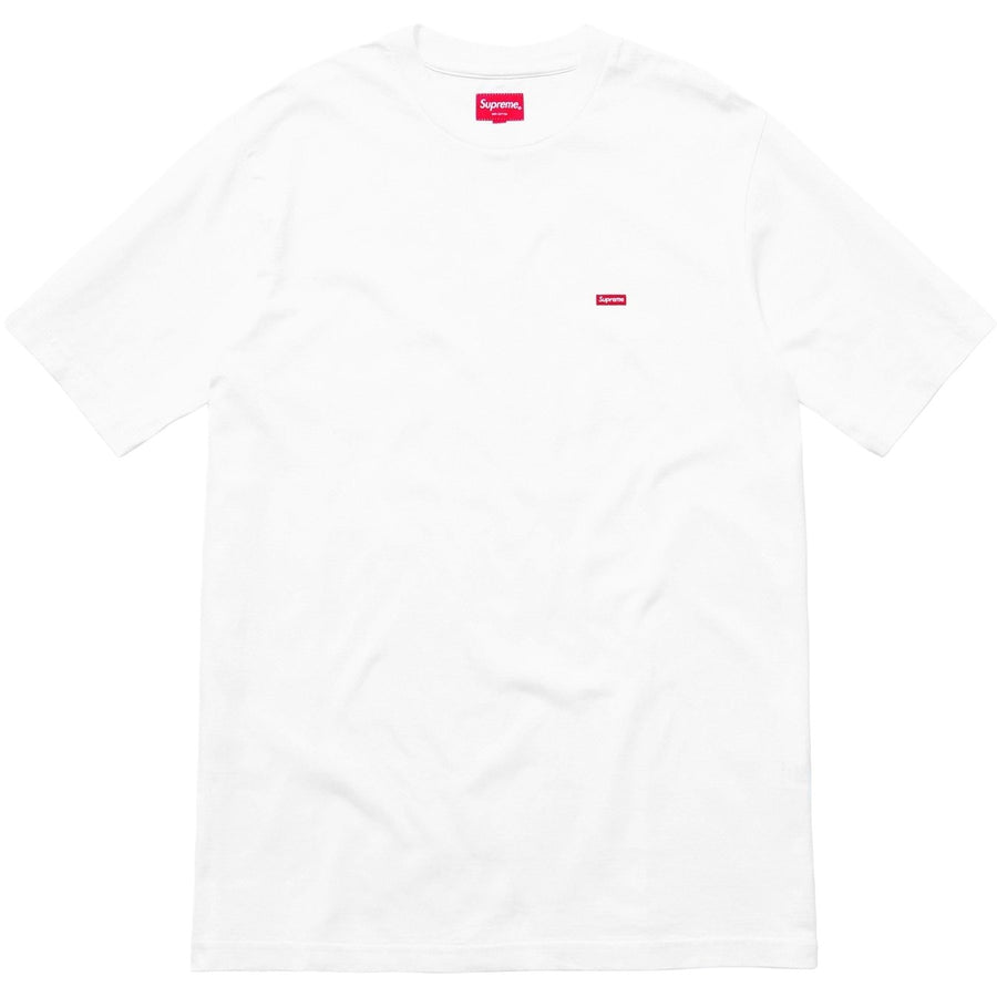 Supreme Small Box Logo Tee White (WORN)