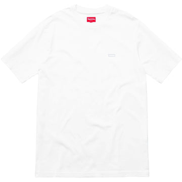 Supreme Metallic Small Box Logo Tee White (WORN)