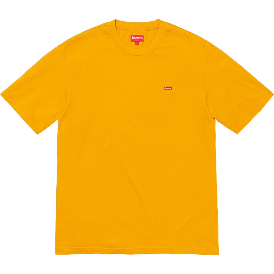 Supreme Small Box Tee Mustard