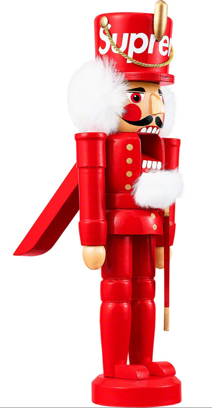 Supreme Wooden Nutcracker Red