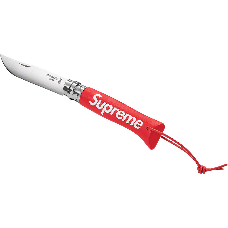 Supreme Opinel No.08 Folding Knife Red