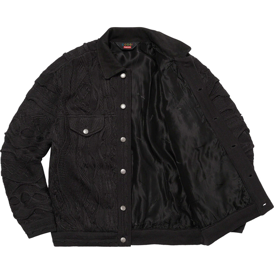 Supreme Coogi Trucker Jacket Black