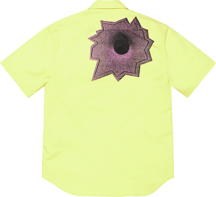 Supreme Nate Lowman S/S Shirt Pale Yellow