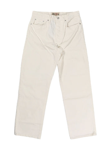 Stussy Overdyed Classic Jean White (WORN)