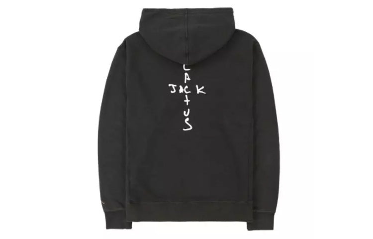 Travis Scott MJ Fleece Hoodie Black (WORN)