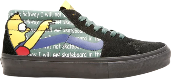 Stash x The Simpsons Movie x Sk8 Mid Lx 'Bart'