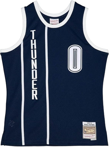 Mitchell & Ness Oklahoma City Thunder Russell Westbrook 2015-2016 Jersey Blue