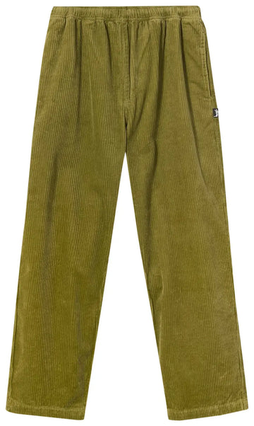 Stussy Wide Wale Beach Corduroy Pant Olive (WORN)