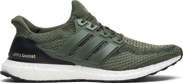 adidas Ultra Boost 2.0 Merino Wool Base Green Olive (WORN)