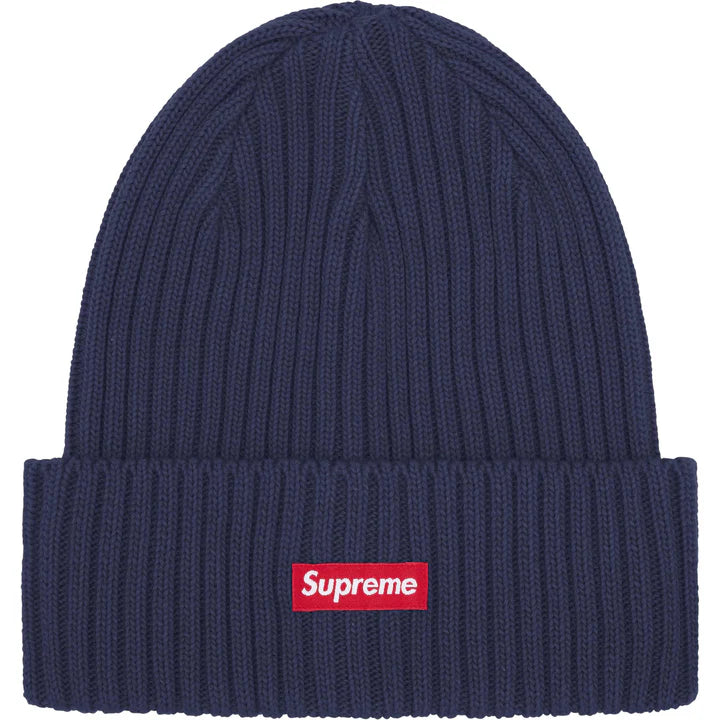Supreme Overdyed Beanie (SS25) Navy