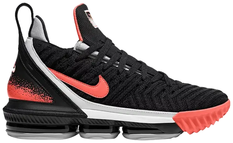 Nike LeBron 16 Black Hot Lava (WORN)