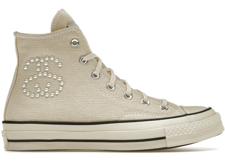 Converse Chuck Taylor All Star 70 Hi Stussy Fossil Pearl