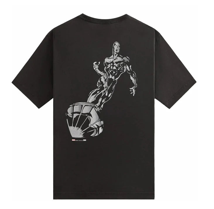 Kith x Marvel Silver Surfer Vintage Tee Black