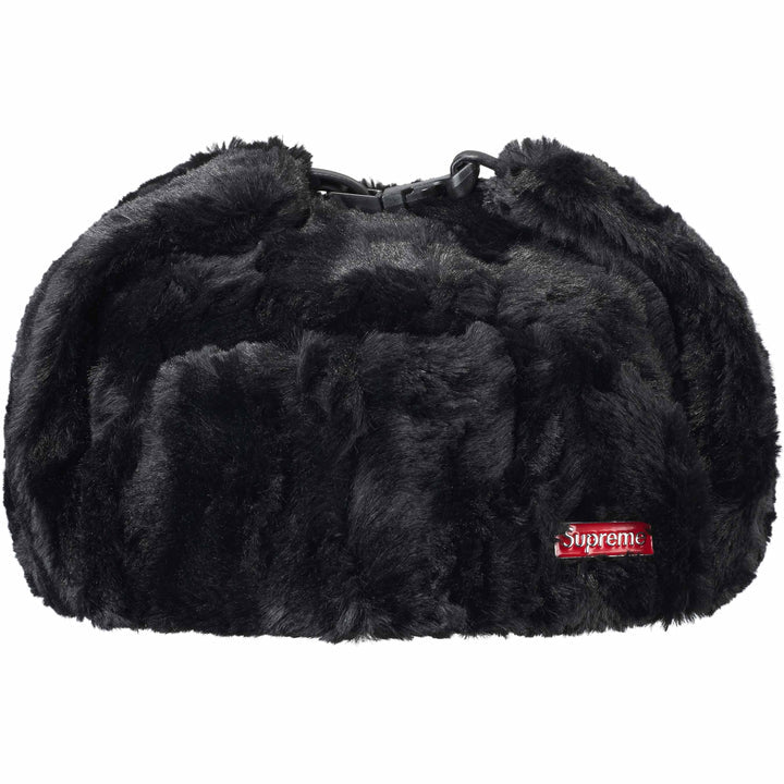 Supreme Furry Ushanka Black