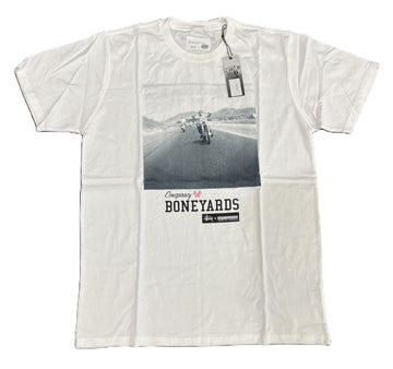 Stussy x NEIGHBORHOOD Boneyards Consipracy Tee White