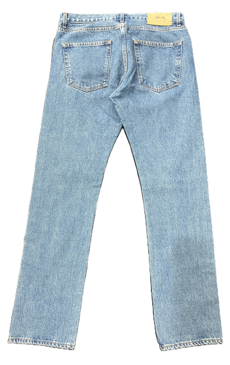 Stussy Slim Ol' Jeans Denim Pant Washed Blue (WORN)