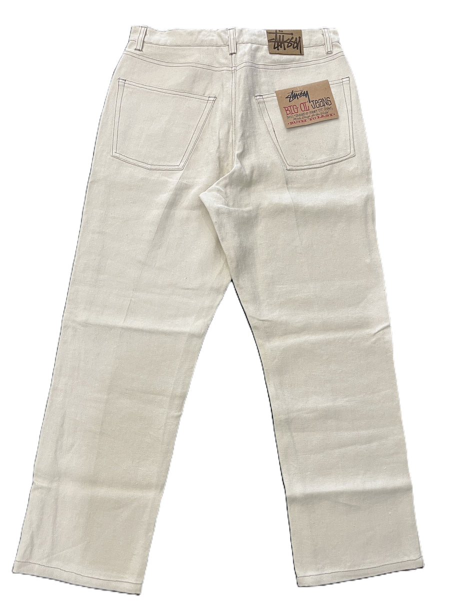 Stussy Big 'Ol Jean Denim Pant Natural