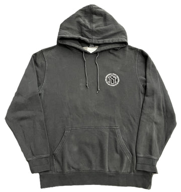 Stussy Pigment Dyed Skateman Hoodie Black (WORN)