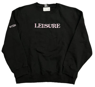 Stussy Leisure Crewneck Black