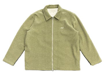 Kith Felted Jersey Lane Coaches Jacket Brush (WORN)