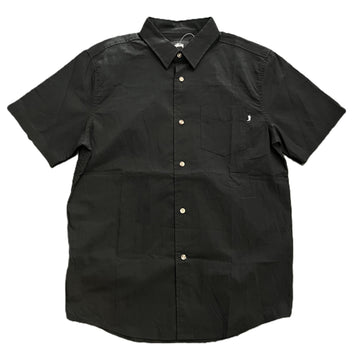 Stussy SS Button Up Black