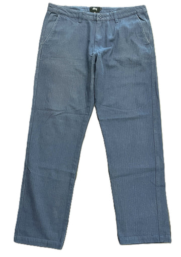 Stussy Vintage Harringbone Field Pant Navy (WORN)