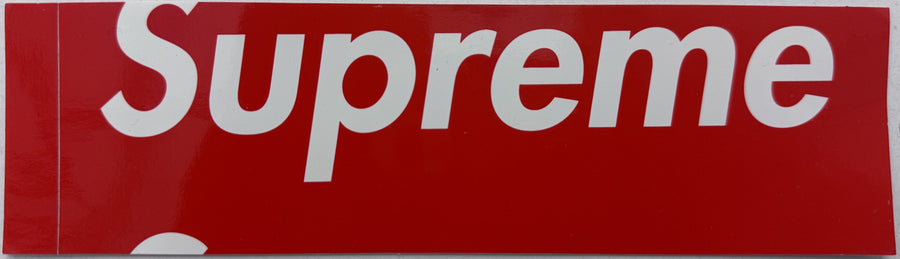 Supreme Mis Cut Box Logo Sticker