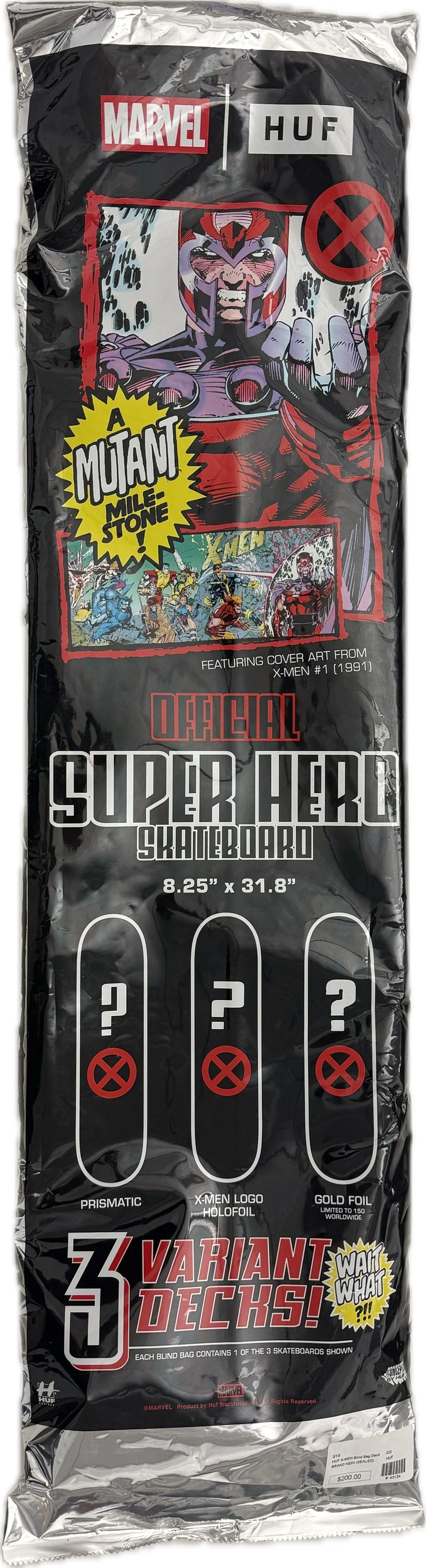 Huf X-Men Blind Bag Deck Sealed Pack