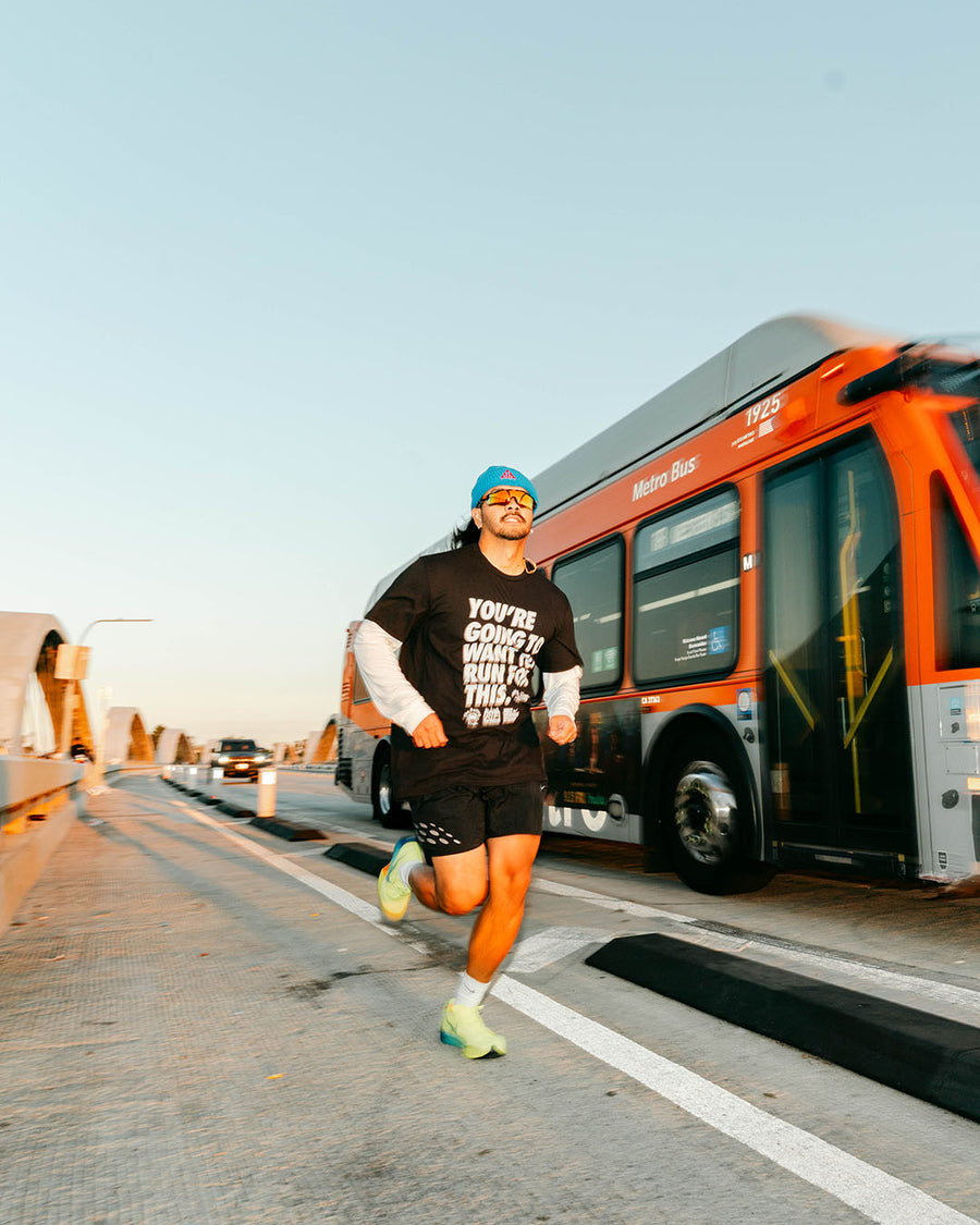 RIF LA x Boiling Crab x NPCF x Nike Running Studio 'GPHGK' Tee Black