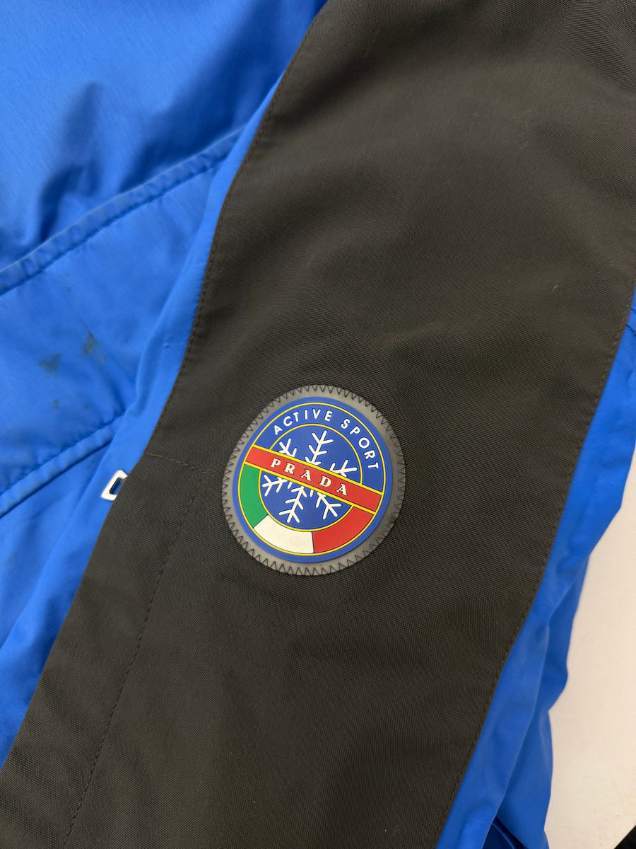 Vintage Prada Gore-Tex Ski Jacket Blue