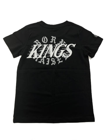 Born X Raised Kids Kings Rocker Tee Black