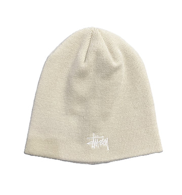 Stussy Basic Skullcap Beanie Cream