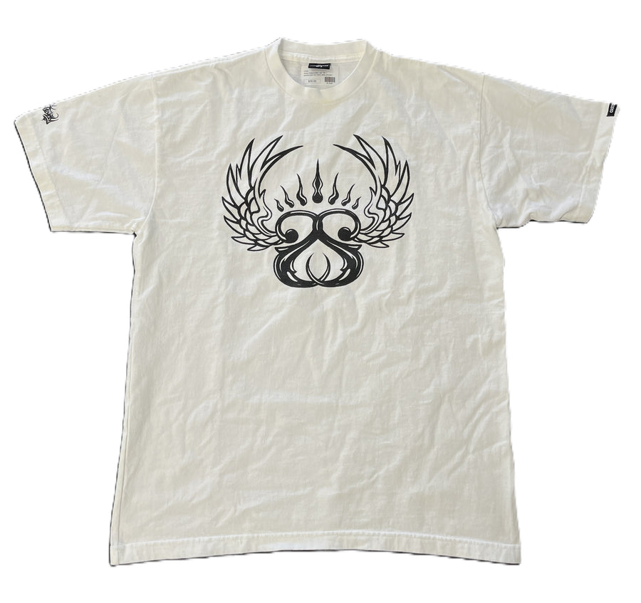 Stussy Custom Made Logo Tee White
