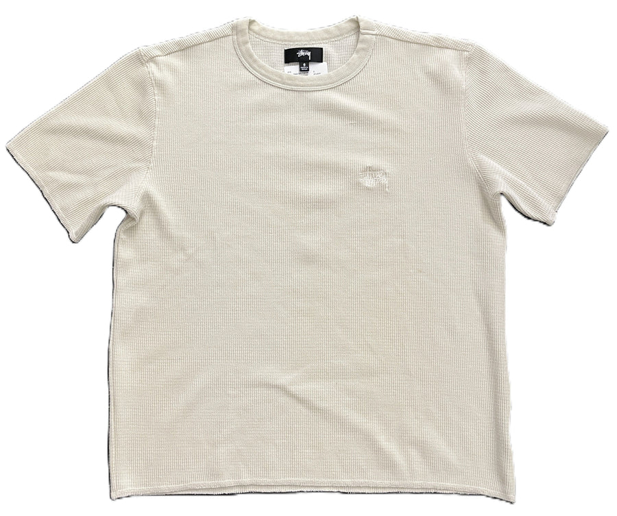Stussy Basic S/S Thermal Tan (WORN)