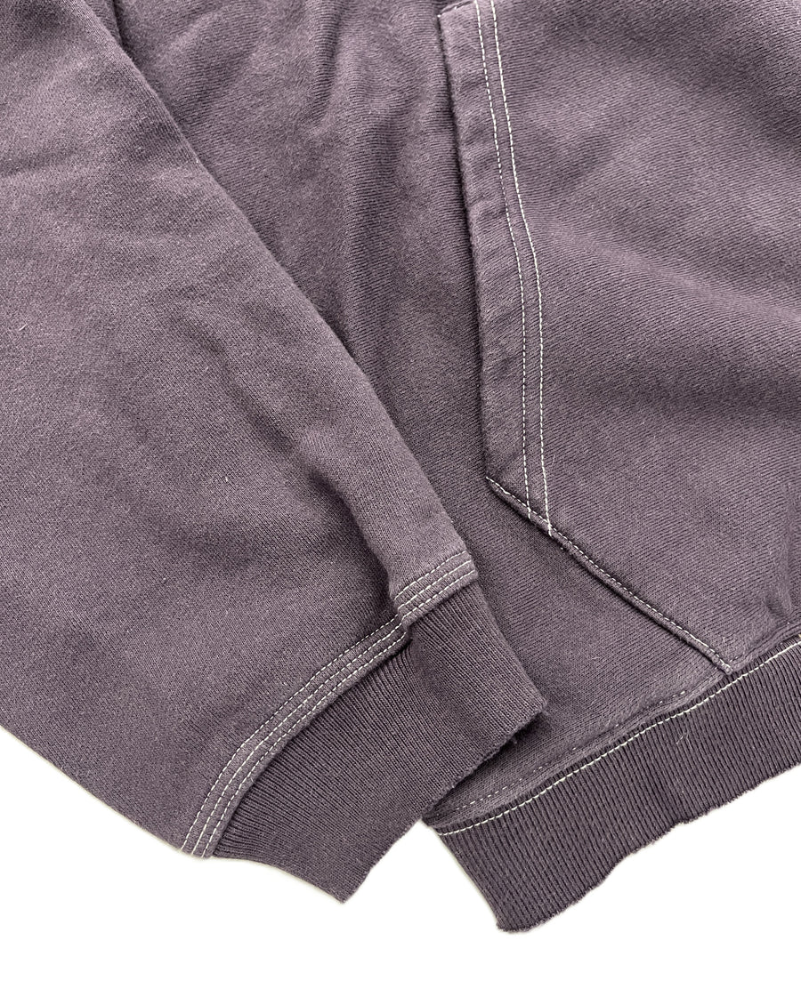 Stussy 8 Ball Embroidered Hoodie Purple (WORN)