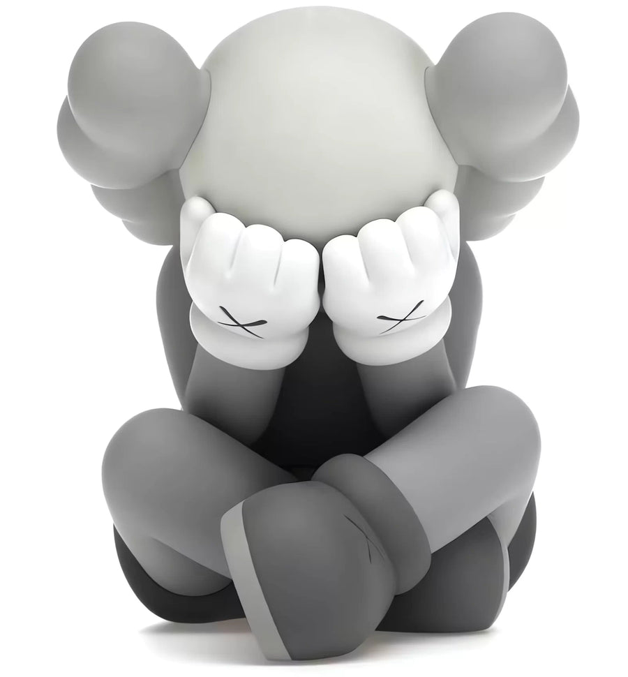 KAWS Seperated Vinyl Figure Grey