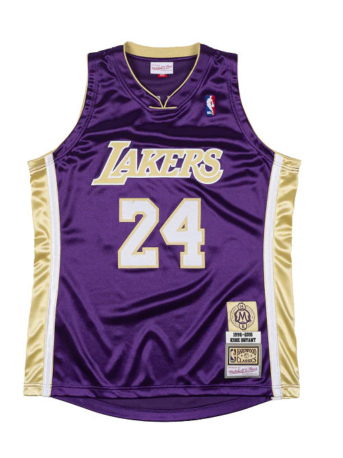 Mitchell & Ness Los Angeles Lakers Kobe Bryant HOF Jersey 1996-2016 Purple