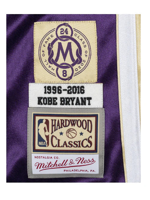Mitchell & Ness Los Angeles Lakers Kobe Bryant HOF Jersey 1996-2016 Purple