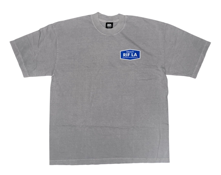 RIF LA '2025 CHAMPS' Bobble Head Tee Grey